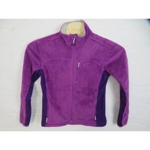 Mountain Hardwear Monkey Man Fleece Jacket Womens Medium Purple Hiking Deep Pile